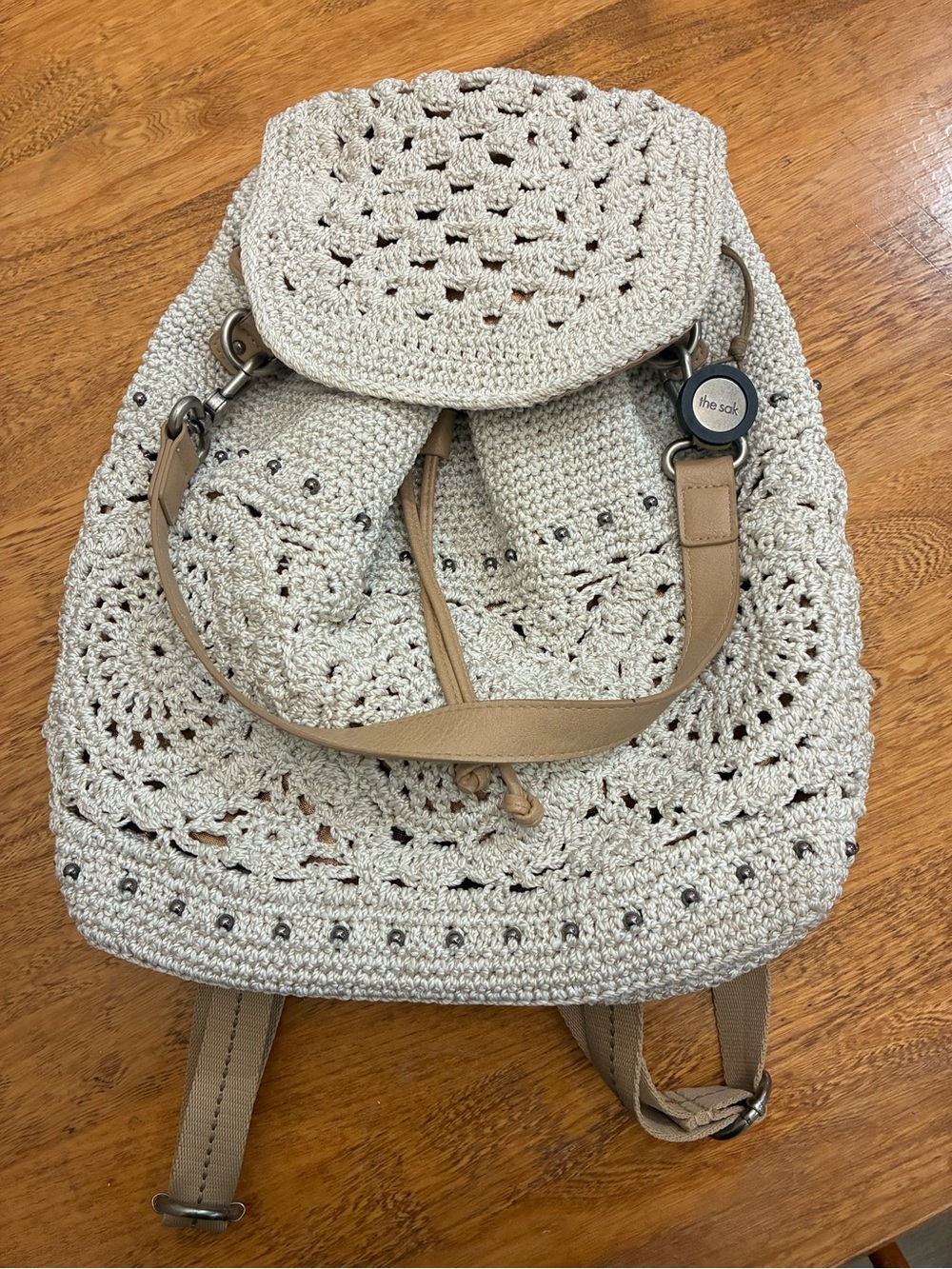 The Sak Sayulita Crochet Backpack - Picture 4 of 4